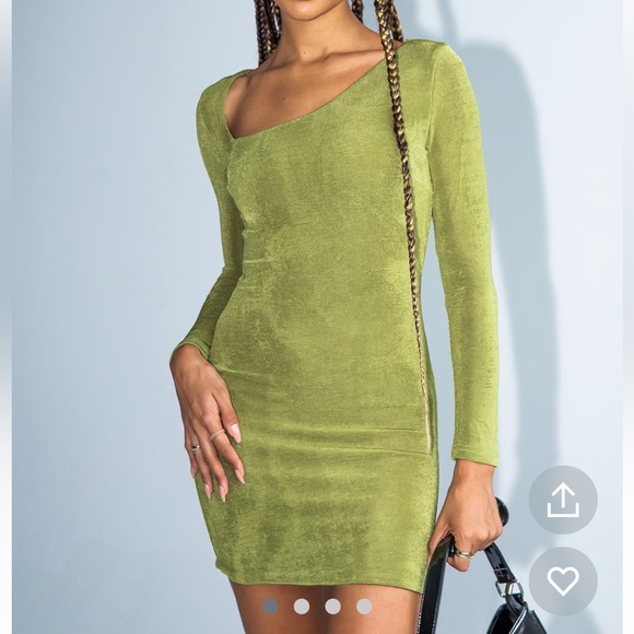 Mini green Princess Polly dress - Picture 2 of 5